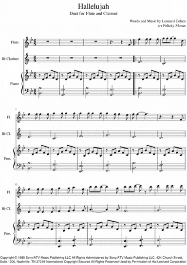 Hallelujah (arr. Felicity Moran)