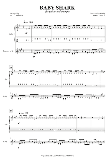 Baby Shark (arr. Art.o Artaud)