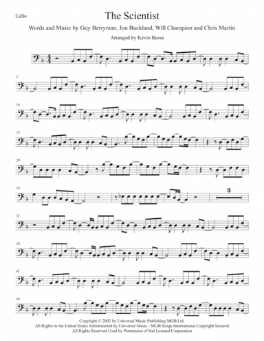 The Scientist (arr. Kevin Busse)