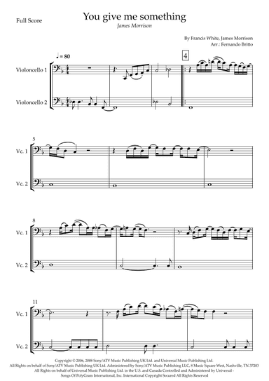 You Give Me Something (arr. Fernando Britto)