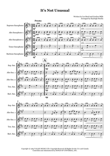 It's Not Unusual (arr. Kayleigh Huelin)