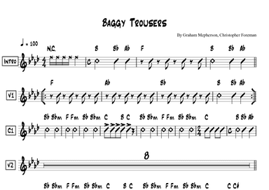 Baggy Trousers (arr. Lef Germenlis)
