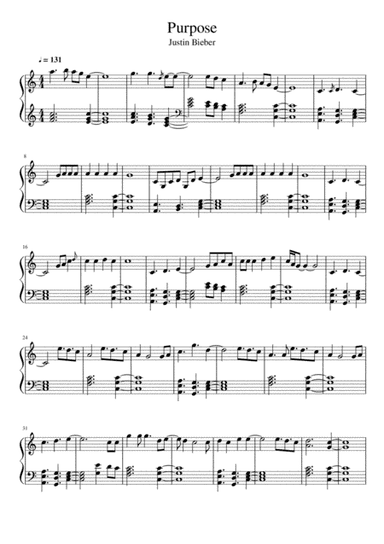 Purpose (arr. Leonardo J. Rosa)