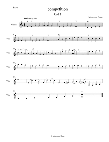 " I love you Mom"violin solo for beginners