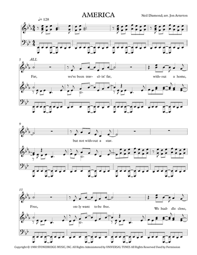 America (arr. Jon Arterton)