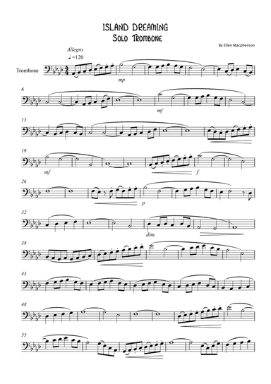 Solo Trombone - Island Dreaming