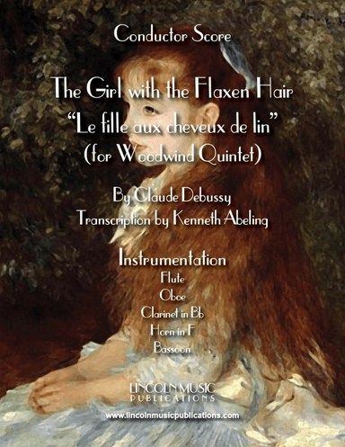 The Girl with the Flaxen Hair (for Woodwind Quintet) (arr. Kenneth Abeling)