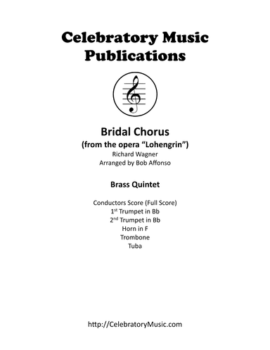 Bridal Chorus (arr. Bob Affonso)