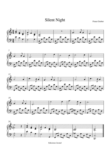 Silent Night (arr. Jesús Meléndez)