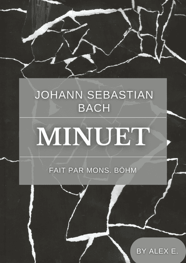 Menuet fait par Mons. Böhm - For Recorder Duet (arr. Leonard Müller Publishing company)