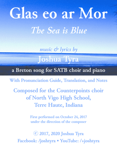 Glas eo ar Mor (The Sea is Blue) - A Breton Song