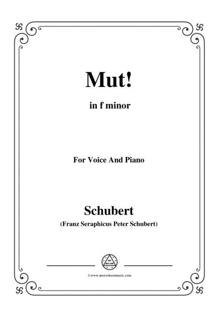 Schubert-Gute Nacht,from 'Winterreise',Op.89(D.911) No.1,in b minor,for Voice&Piano (arr. MSM)