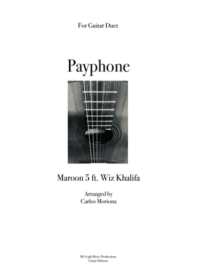 Payphone (arr. Carlos Moriona)