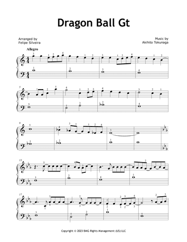 Dragon Ball Gt (arr. Felipe Silveira)
