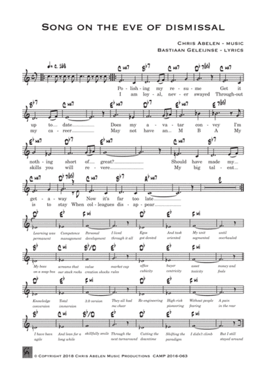 Song on the eve of dismissal
