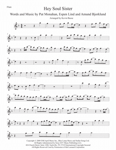 Hey, Soul Sister (arr. Kevin Busse)
