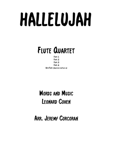 Hallelujah (arr. Jeremy Corcoran)