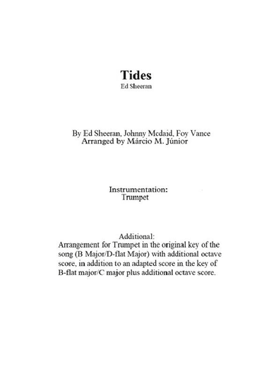 Tides (arr. Márcio Moreira Júnior)