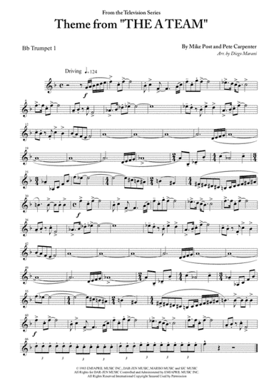 Theme From "the A Team" (arr. Diego Marani)