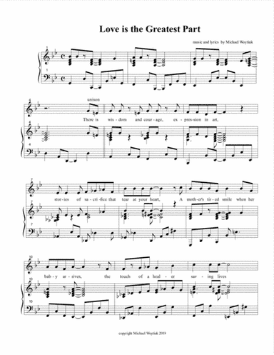 Love Is the Greatest Part