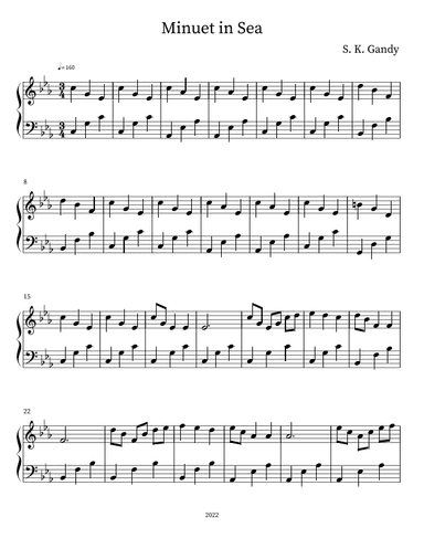 Minuet in Sea