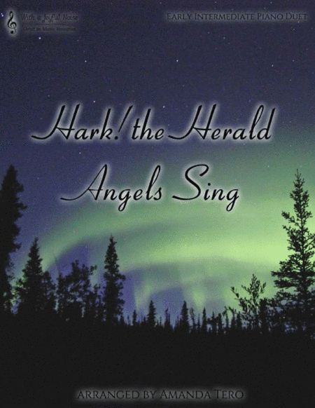 Hark! the Herald Angels Sing (piano duet) (arr. Amanda Tero)