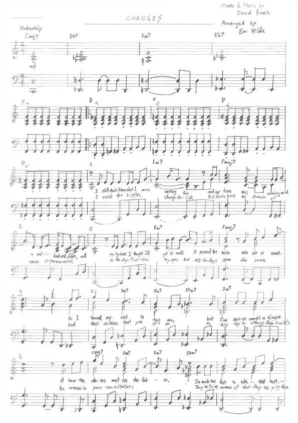 Changes (arr. Eri Wilde)