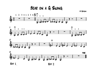 Bear on a G Swing
