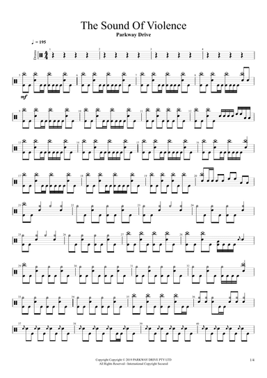 The Sound Of Violence (arr. Cyril Mayer)