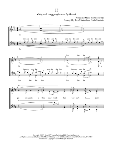 If (arr. Joey Minshall and Emily Moriarty)