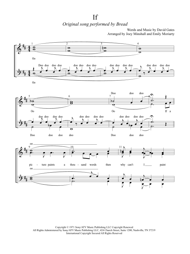 If (arr. Joey Minshall and Emily Moriarty)