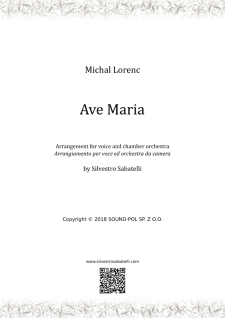 Ave Maria (arr. Silvestro Sabatelli)