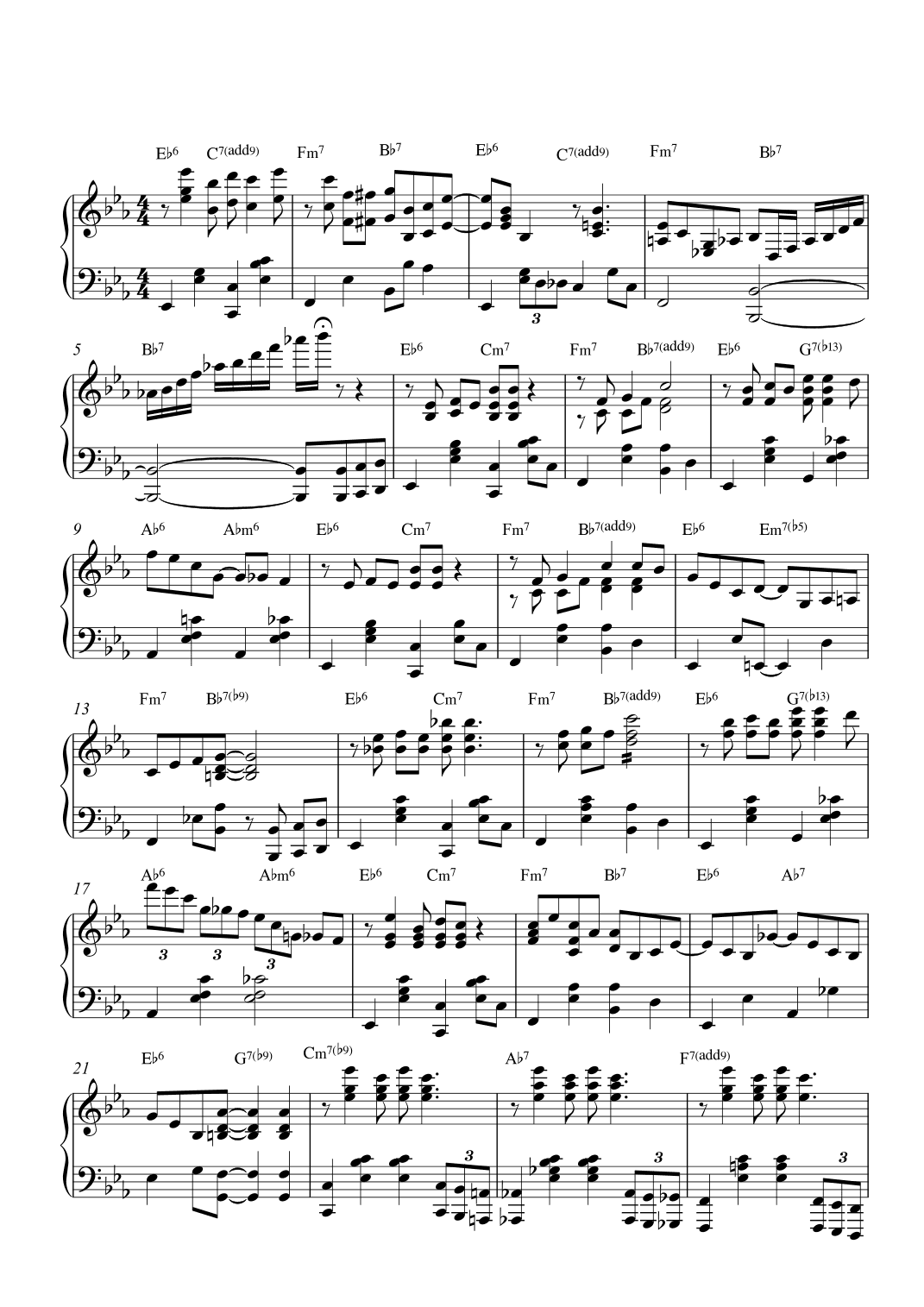Ain´t Misbehavin (arr. Sebastian Lafarge)