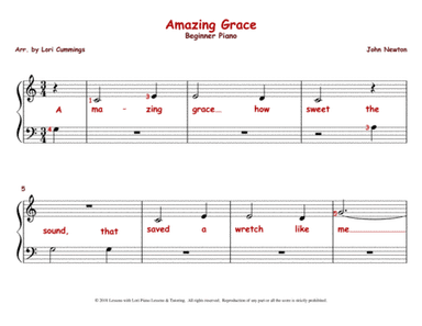 Amazing Grace (arr. Lori Cummings)