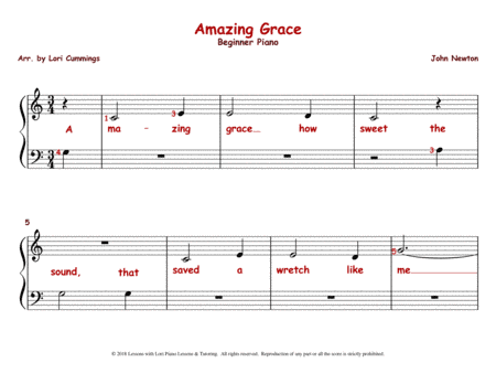 Amazing Grace (arr. Lori Cummings)