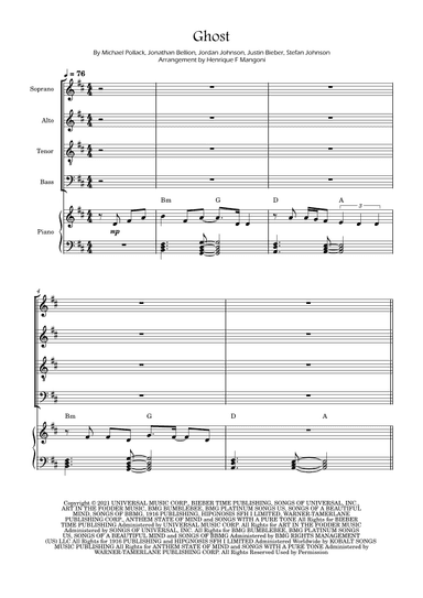 Ghost (arr. Henrique F Mangoni)