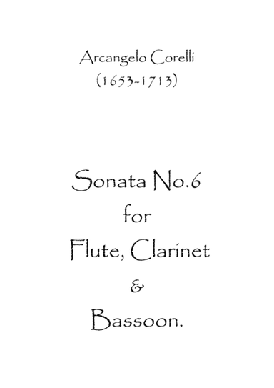 Sonata No.6 (arr. Spence Bundy)