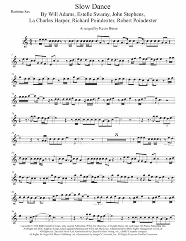 Slow Dance (arr. Kevin Busse)