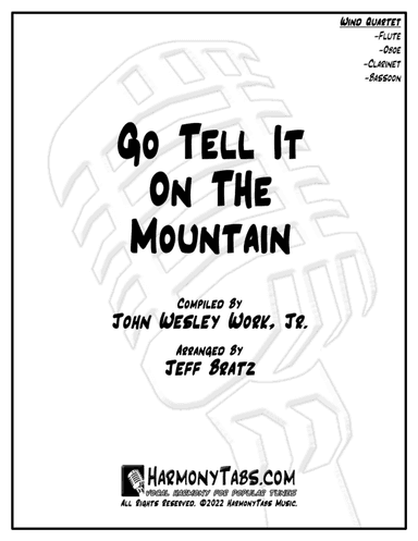 Go Tell It On The Mountain (arr. Jeff Bratz)