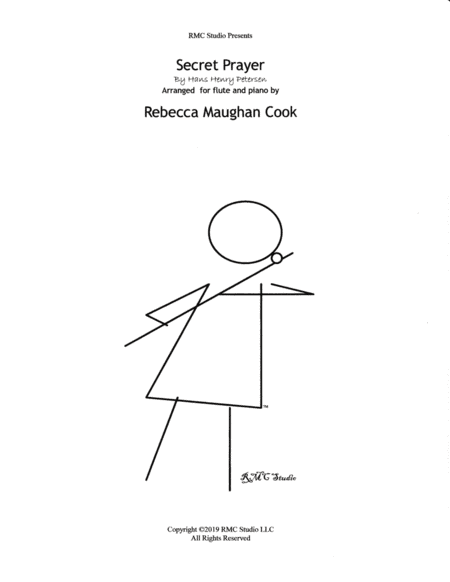 Secret Prayer for flute and piano (arr. Rebecca Maughan Cook)