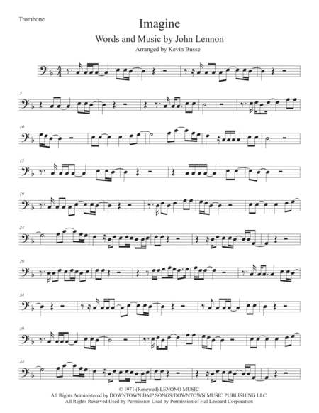 Imagine (arr. Kevin Busse)