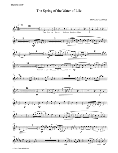 The Spring of the Water of Life (Downloadable Trumpet Part)