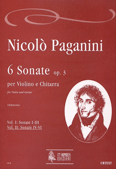 6 Sonatas Op. 3 for Violin and Guitar