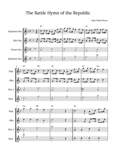 The Battle Hymn of the Republic