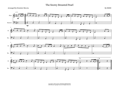 The Snowy Breasted Pearl