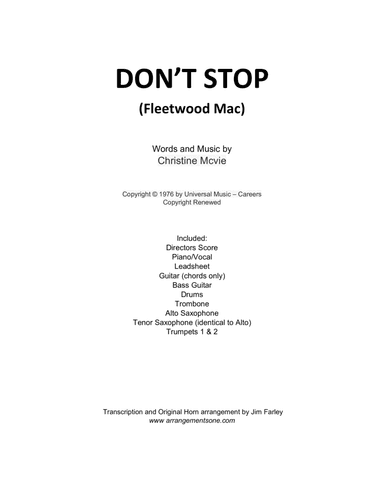 Don't Stop