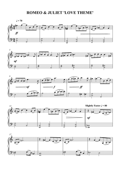 Romeo and Juliet Love Theme
