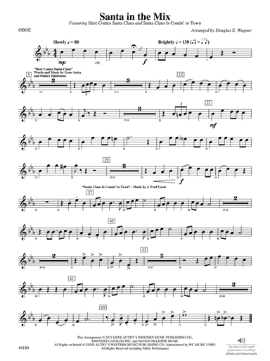 Santa in the Mix: Oboe