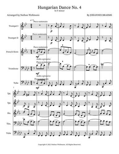 Hungarian Dance No. 4