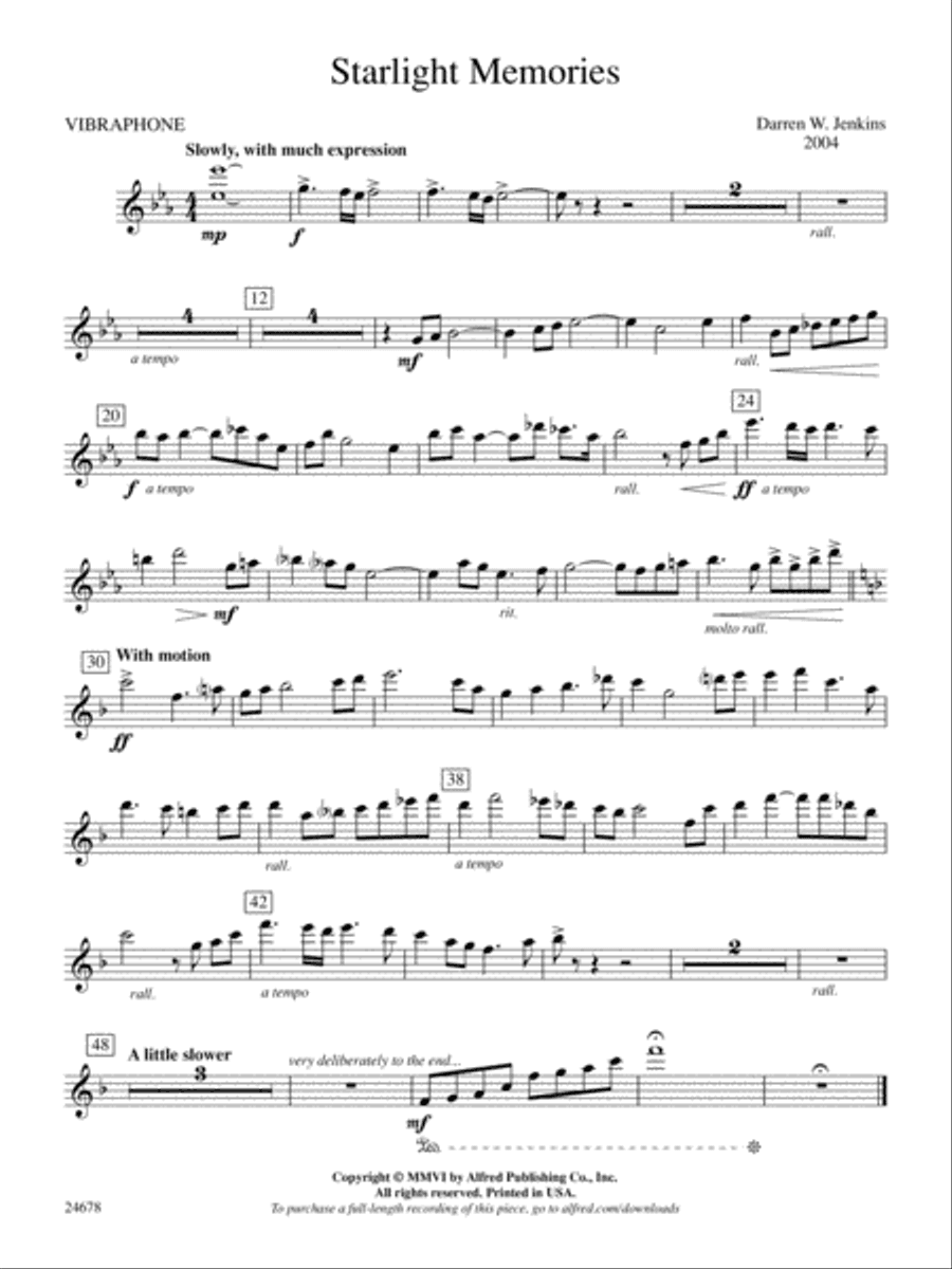 Starlight Memories: Vibraphone